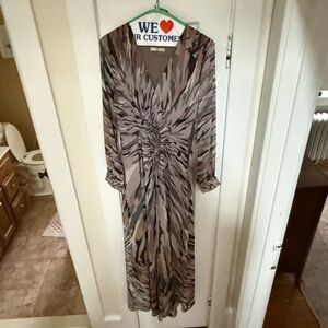 Elegant Multicolor Maxi Dress